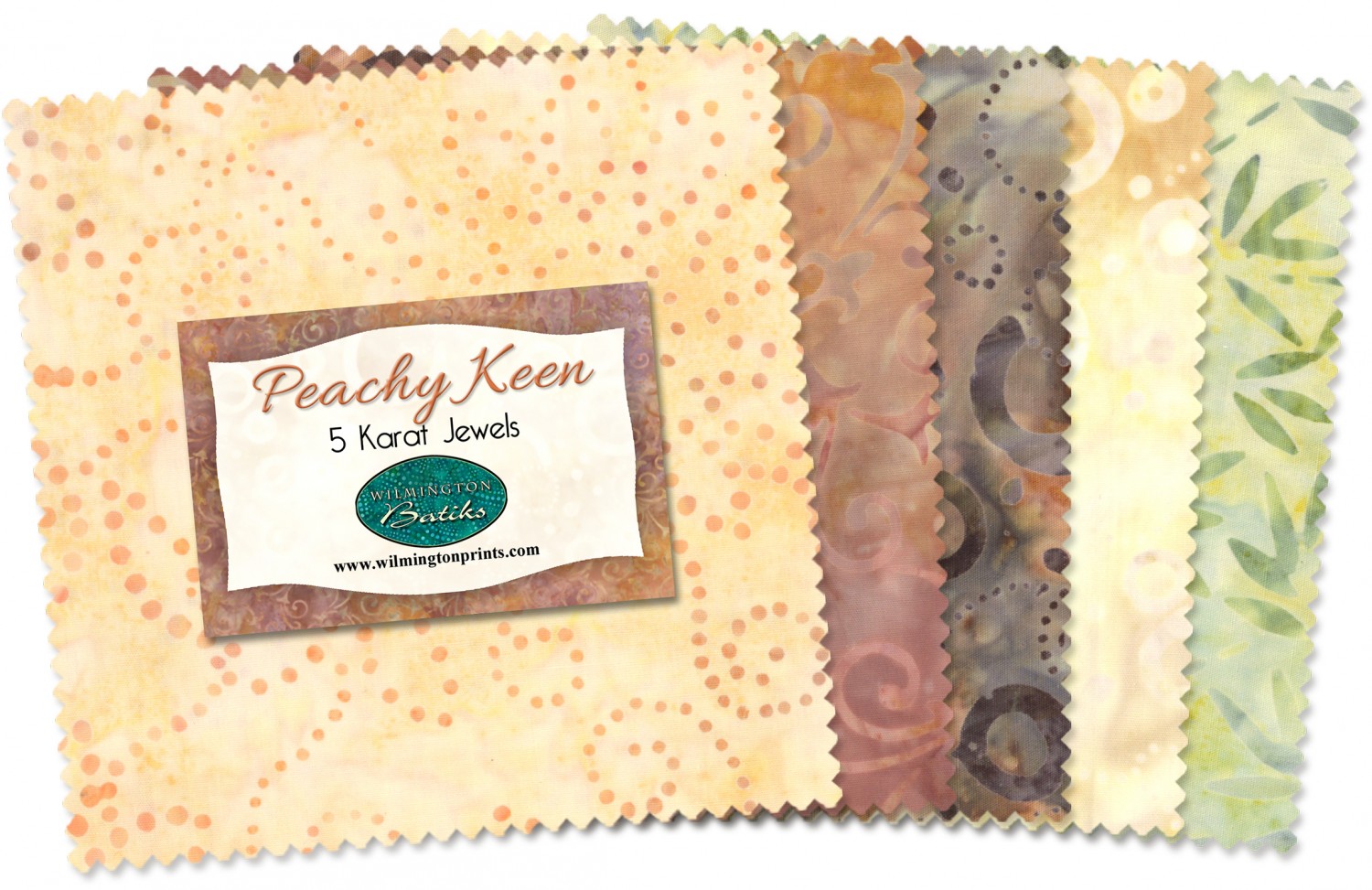 Batiks Peachy Keen 