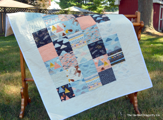 Wild and Free Baby Quilt