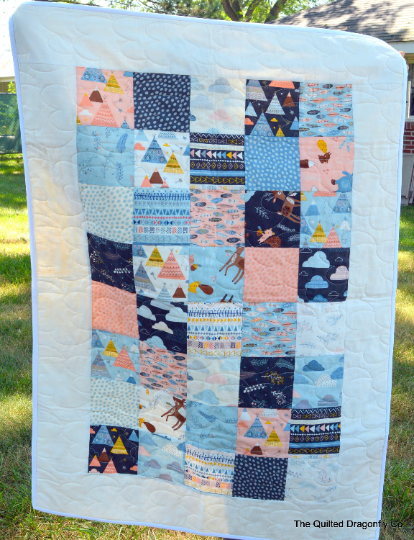 Wild and Free Baby Quilt