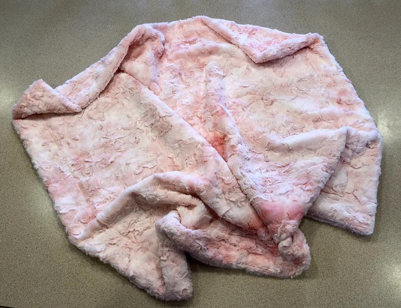 Pink Cuddle Luxe Baby Blankey