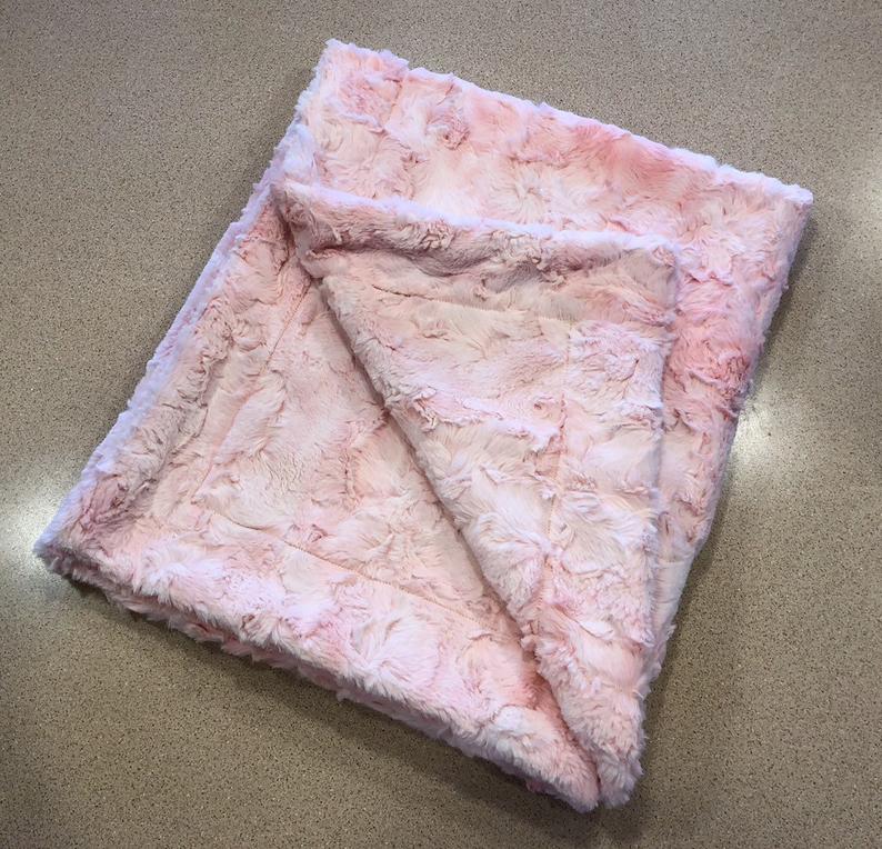 Pink Cuddle Luxe Baby Blankey