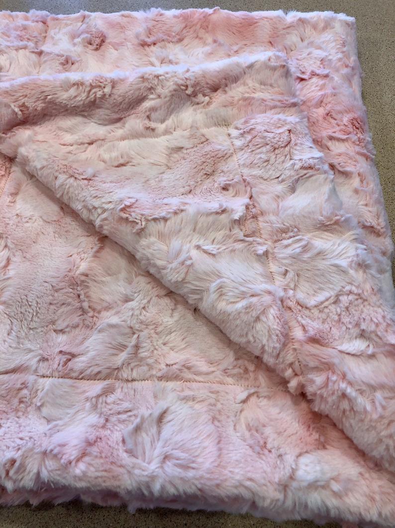 Pink Cuddle Luxe Baby Blankey